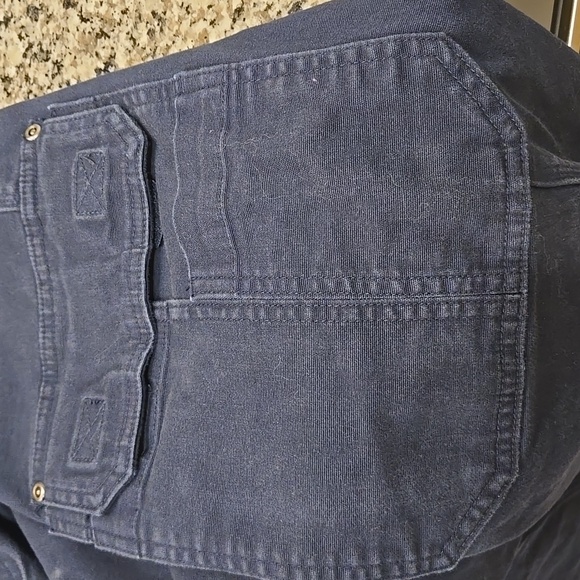 DULUTH TRADING CO. FLEX FIRE HOSE PANTS. SIZE 40 X 30. NAVY BLUE.. - Picture 6 of 10